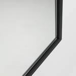 Spiegel Salo metaal - zwart - Hoogte: 70 cm