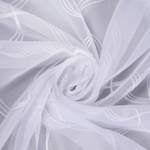 Half gordijn Theodor polyester - wit