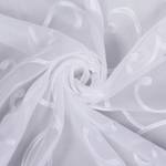 Half gordijn Sigmar polyester - wit