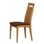 Chaises Alnor (lot de 2) Marron café