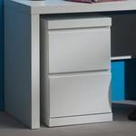Schreibtisch Container Lara Weiß - Holzwerkstoff - 40 x 655 x 60 cm