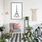 Poster Paris Is Always a Good Idea Polistirene / Carta - Nero - 30 x 45 cm