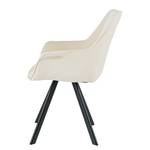 Gestoffeerde stoel Randall Beige - Textiel - 65 x 87 x 65 cm
