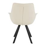 Chaise capitonnée Randall Beige - Textile - 65 x 87 x 65 cm