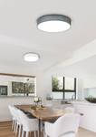 Lampada da soffitto Wrap Cotone / Ferro - 1 punto luce - Diametro: 40 cm