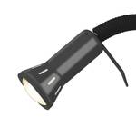 Klemlamp Flex ijzer - 1 lichtbron - Zwart