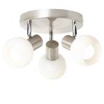 Plafondlamp Bona melkglas/ijzer - Aantal lichtbronnen: 3