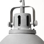Hanglamp Jesper staal - 1 lichtbron - Grijs - Diameter: 38 cm