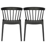 Chaises Bexley (lot de 2) Noir