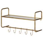 Wandgarderobe Fina Metall - Antik Gold