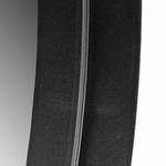 Spiegel Bagani I metaal - zwart - Diameter: 115 cm