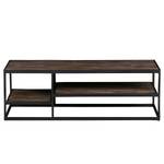 Couchtisch Filley Altholz Teak / Metall - Teak / Schwarz