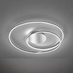LED-plafondlamp Cardini I acryl/ijzer - 1 lichtbron