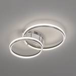 LED-Deckenleuchte Belle Acryl / Eisen - 2-flammig - Silber