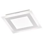 LED-plafondlamp Akker I acrylglas/ijzer - 1 lichtbron