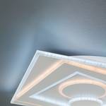 LED-plafondlamp Ajaccio acrylglas/ijzer - 1 lichtbron