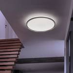 LED-plafondlamp Bellevue acryl/ijzer - 1 lichtbron - Taupe