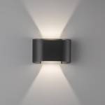 LED-wandlamp Atassu VII aluminium - 2 lichtbronnen