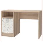 Schreibtisch Kolaza Beige - Weiß - Holzwerkstoff - 110 x 74 x 55 cm