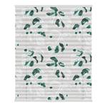 Plissé Klemfix Monstera polyester - groen - 60 x 130 cm