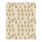 Plissee Klemmfix Golden Drops Polyester - Gold - 60 x 130 cm