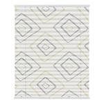 Plissee Klemmfix Stripy Boho Rectangle Polyester - Beige - 60 x 130 cm