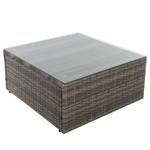 Loungegroep Barrani (2-delig) ijzer/wilgenhout - beige