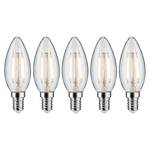 Ampoules LED Jessica (lot de 5) Verre transparent / Métal - 5 ampoules