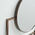 Specchio da parete Platte Specchio / Ferro - Oro