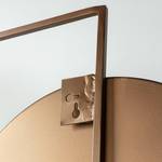 Wandspiegel Platte spiegelglas/ijzer - goudkleurig