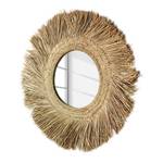 Wandspiegel Rumer Spiegelglas / Rattan - Natur