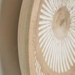 Muurdecoratie Melisa suarhout - natuurlijk/wit - Diameter: 49 cm