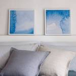 Afbeelding Maeva (set van 2) canvas/MDF - blauw