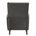 Fauteuil bergère Boddin Tissu - Velours Criada: Gris