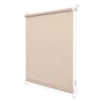 Klemfix-rolgordijn Clanes polyester - Crème - 90 x 220 cm