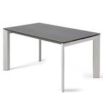 Tavolo da pranzo Retie I (allungabile) - Grigio scuro - Larghezza: 160 cm - Color grigio chiaro