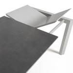 Table Retie I (Extensible) - Gris foncé - Largeur : 160 cm - Gris lumineux
