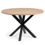 Eettafel Ayanka Eikenhouten look/zwart