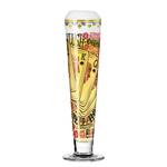 Bierglas Heldenfest Poker kristalglas - transparant/platina - inhoud: 0.39 L