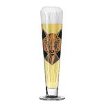Verre à bière Heldenfest Polygon Art Verre cristallin - Transparent / Platine - Contenance : 0,39 L