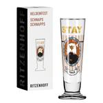 Schnapsglas Heldenfest Adler Kristallglas - Transparent / Platin - Fassungsvermögen: 0.05 L
