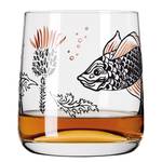 Bicchiere da whisky Bronzemär IV Cristallo - Nero / Pino - Capacità: 0.4 L
