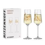 I Champagnerglas (2er-Set) Ros茅hauch