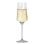 Champagneglas Roséhauch IV kristalglas - transparant/roségoud - inhoud: 0.23 L