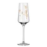 Flûte à champagne Touche de rosé III Verre cristallin - Transparent / Rose doré - Contenance : 0,23 L