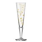 Bicchiere da champagne Goldnacht Musica Cristallo - Trasparente / Oro - Capacità: 0.2 l