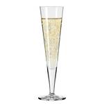 Blumenmeer Goldnacht Champagnerglas