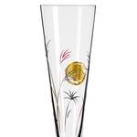 Flûte à champagne Goldnacht Pleine lune Verre cristallin - Transparent / Doré - Contenance : 0,2 L