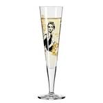 Champagnerglas Goldnacht Frau Kristallglas - Transparent / Gold - Fassungsvermögen: 0.2 L