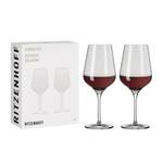 Verres à vin Fjordlicht (lot de 2) Verre cristallin - Contenance : 0,57 L - Gris